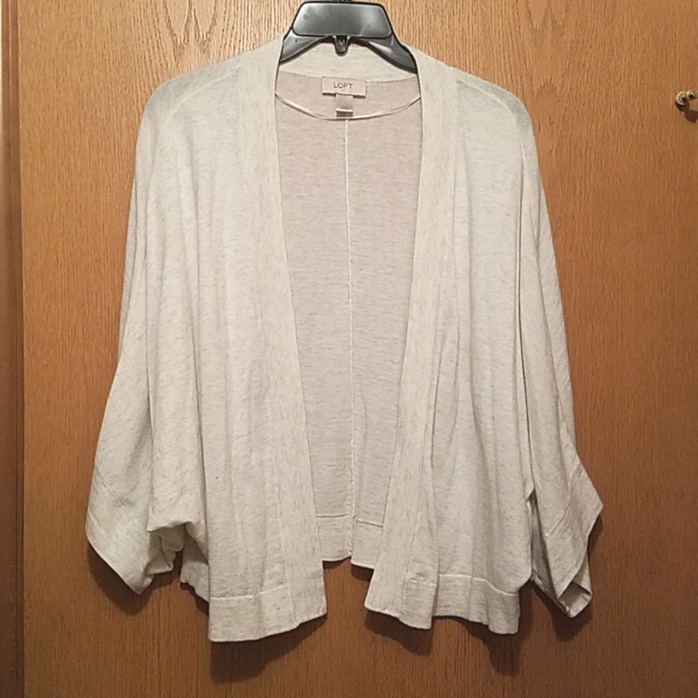Ann Taylor Loft XS/S Open Cardigan